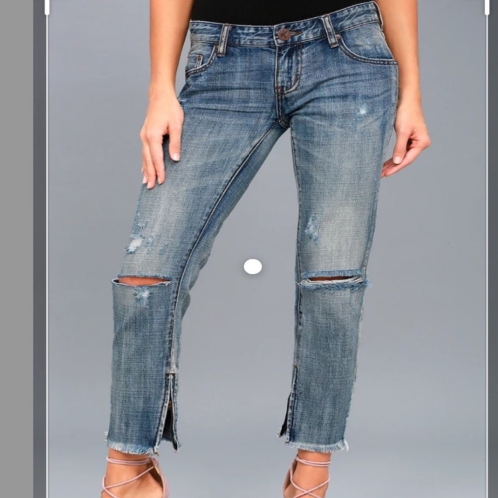 One Teaspoon Freebirds distressed jeans size 26